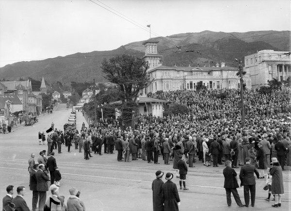 Anzac Day ceremony, Wellington.1928
